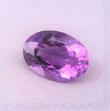 Amethyst Gem Oval Cut 1 Ct Purple Brazil Natural Violet