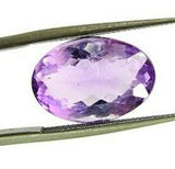 Amethyst Gem Oval Cut 1 Ct Purple Brazil Natural Violet