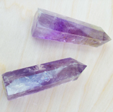 Amethyst Crystal Single Terminated Healing Wand Purple Obelisk Gem