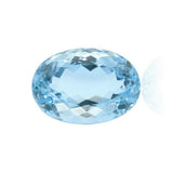 Aquamarine Gem Oval Cut 1/2 Ct Light Blue Brazil Genuine Gemstone Natural