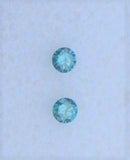Blue Diamond Gem Round Cut 2mm Indian Genuine Micro Sized