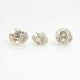 White Diamond Gem Round Cut 2mm African Genuine Micro Sized