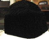 KARAKUL JINNAH PERSIAN wool karakuli material fur russian hat karzai astrakhan cap pakol topi authentic black pakol afghan oval mens kufi