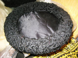 KARAKUL CAP Pakul Chitrali Pakol ethnic pashtun hat beret jinnah astrakhan massoud style persian asian afghan black fur, Karakuli, Wool, New